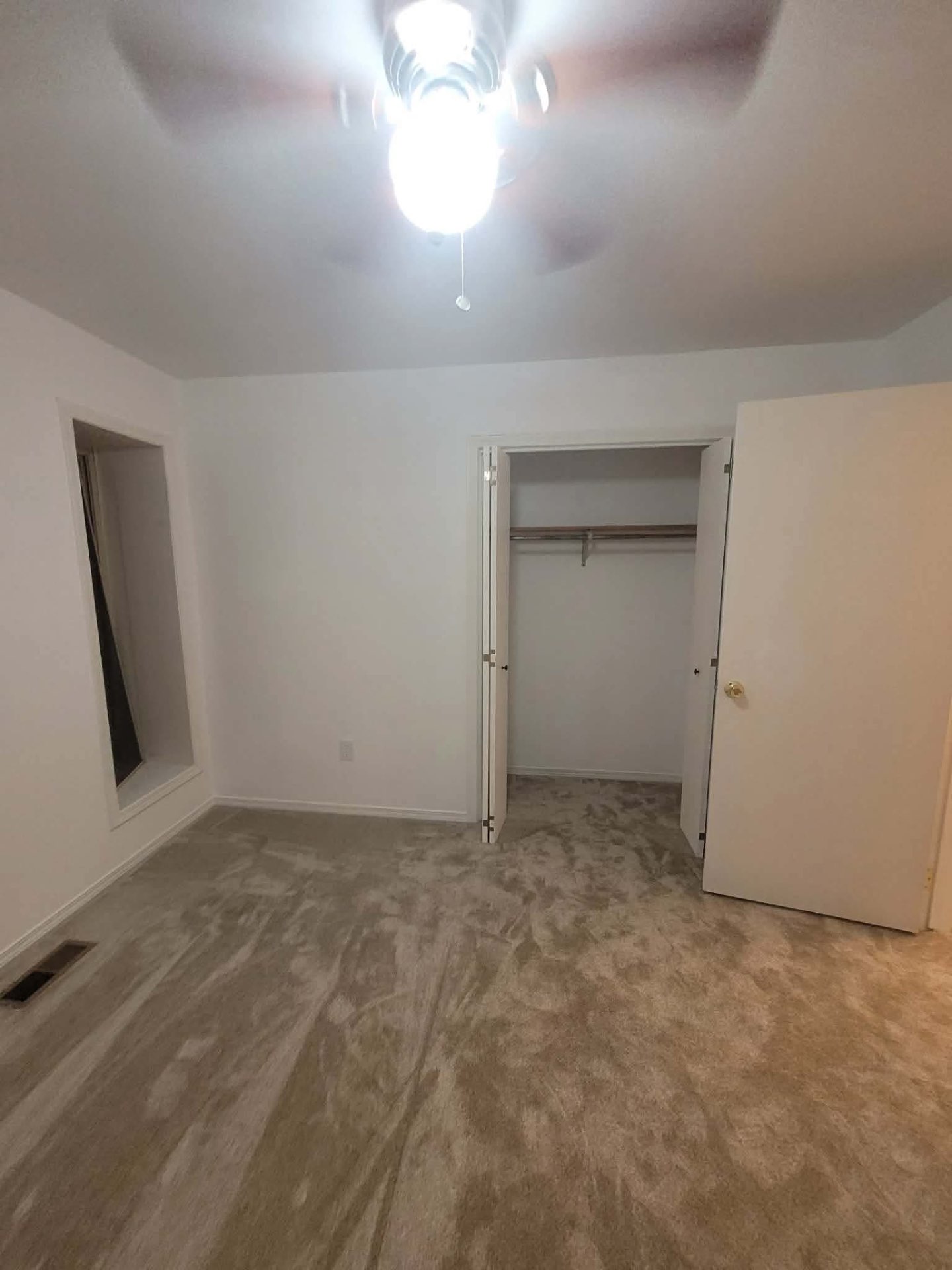Repainted bedroom